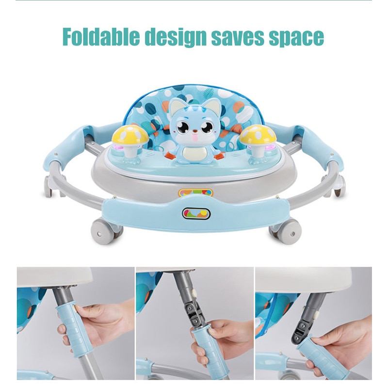 Kids Walker With Foot Pad